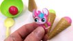 Ice Cream Surprise Toys Littlest Pet Shop + Peppa Pig + Spongebob + Superhero for Kids