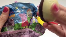 Peppa Pig Surprise Eggs Peppa Play Doh Eggs Huevos Sorpresa Easter Eggs Chocolate Peppa Pig Toys