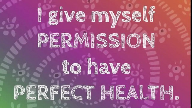 Heal Yourself Positive Affirmations To Attract A Healthy Lifestyle