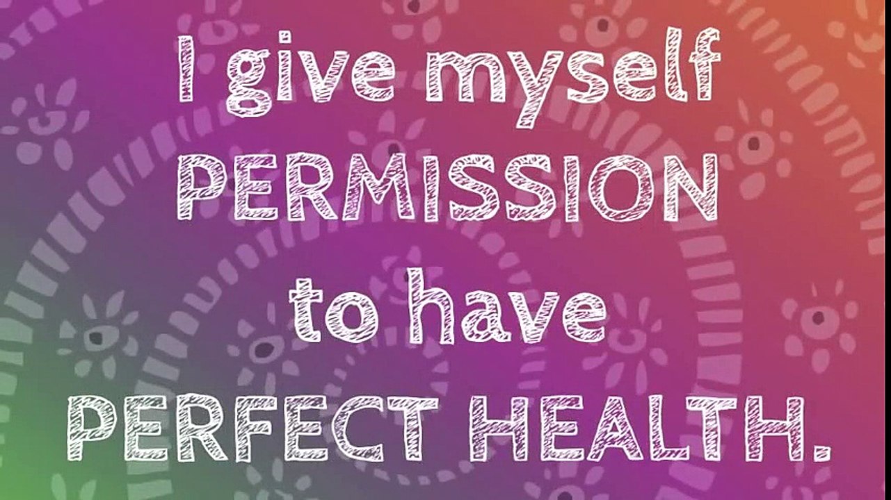 Heal Yourself Positive Affirmations To Attract A Healthy Lifestyle