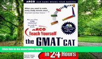 Pre Order ARCO Teach Yourself the GMAT CAT in 24 Hours, with CD-ROM Mark Alan Stewart On CD
