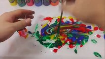 Toys Kit Coloring Paints Slime Snow DIY - How To Make Coloring Paints For Kids