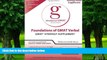 Pre Order Foundations of GMAT Verbal (Manhattan GMAT Preparation Guide: Foundations of Verbal)