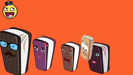 Kids Rhymes | Crazy Ice cream Sandwich Finger Family | Funny Rhymes