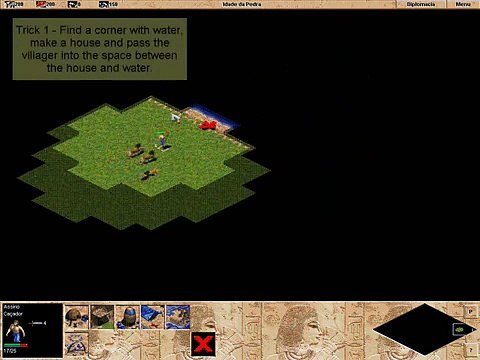 Age of Empires - Tutorial 2 - How To Escape from lions-KcjWy8XFiVk