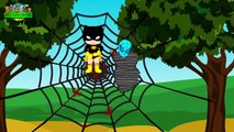 Super Spider-Man / Batman Finger Vs Venom Epic Battles | Nursery Children Songs for Kids |