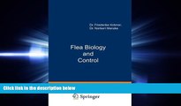 READ book Flea Biology and Control: The Biology of the Cat Flea Control and Prevention with