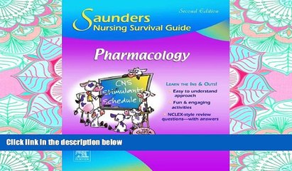 READ book Saunders Nursing Survival Guide: Pharmacology, 2e READ ONLINE