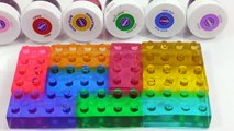 DIY Gummy Jelly Pudding LEGO Block Bricks Play Doh Toy Surprise Eggs Toys #1