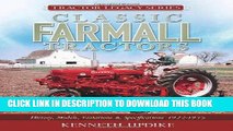 [PDF] Classic Farmall Tractors: History, Models, Variations   Specifications 1922-1975 (Tractor