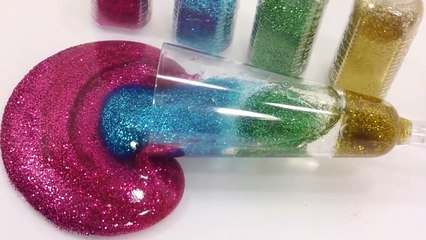 DIY How To Make Owl Fried Eggs Learn Colors Glitter Slime Clay Cup
