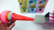 DIY How To Make Colors Glitter Ice Cream Toys Slime Toy Five Little Monkeys One Little Finger Family