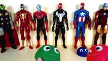 Surprise Superhero Mavel, Spiderman, Iron man, thor, Captain America,iron spiderman #titanheroseries