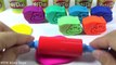 Play and Learn Colors with Playdoh Pig with fruit theme molds - Playdoh Fun Creative for kids