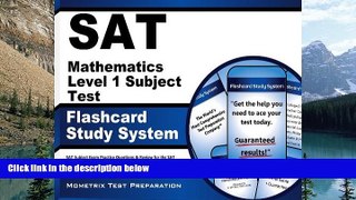 Buy SAT Subject Exam Secrets Test Prep Team SAT Mathematics Level 1 Subject Test Flashcard Study