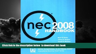 Best Price National Fire Protection Association National Electrical Code 2008 Handbook (National