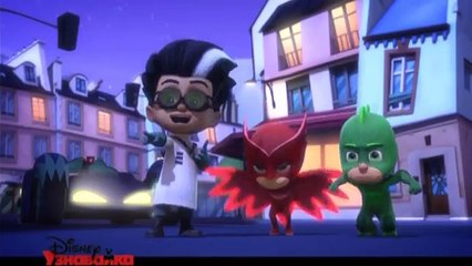 Герои в масках 13, 14 Кэтбой против Робокота, Алетт и Отдай-сова мультик на русс