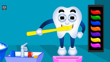 Download Video: Learn Colors with Color Tooth Brush | Colours for Toddlers to Learn | Kids Baby Learning Videos