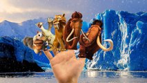 Finger Family Nursery Rhymes For Children Ice Age Cartoons | Finger Family Rhymes For Kids