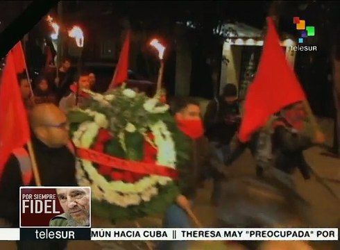 México se une a tributos al líder cubano Fidel Castro