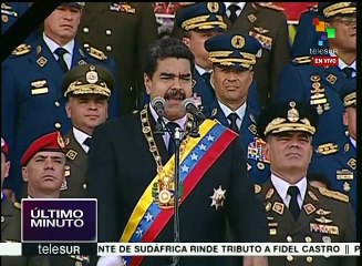 Pdte. de Venezuela pide a oposición dialogar y respetar la carta magna