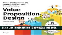 [PDF] Value Proposition Design: How to Create Products and Services Customers Want (Strategyzer)