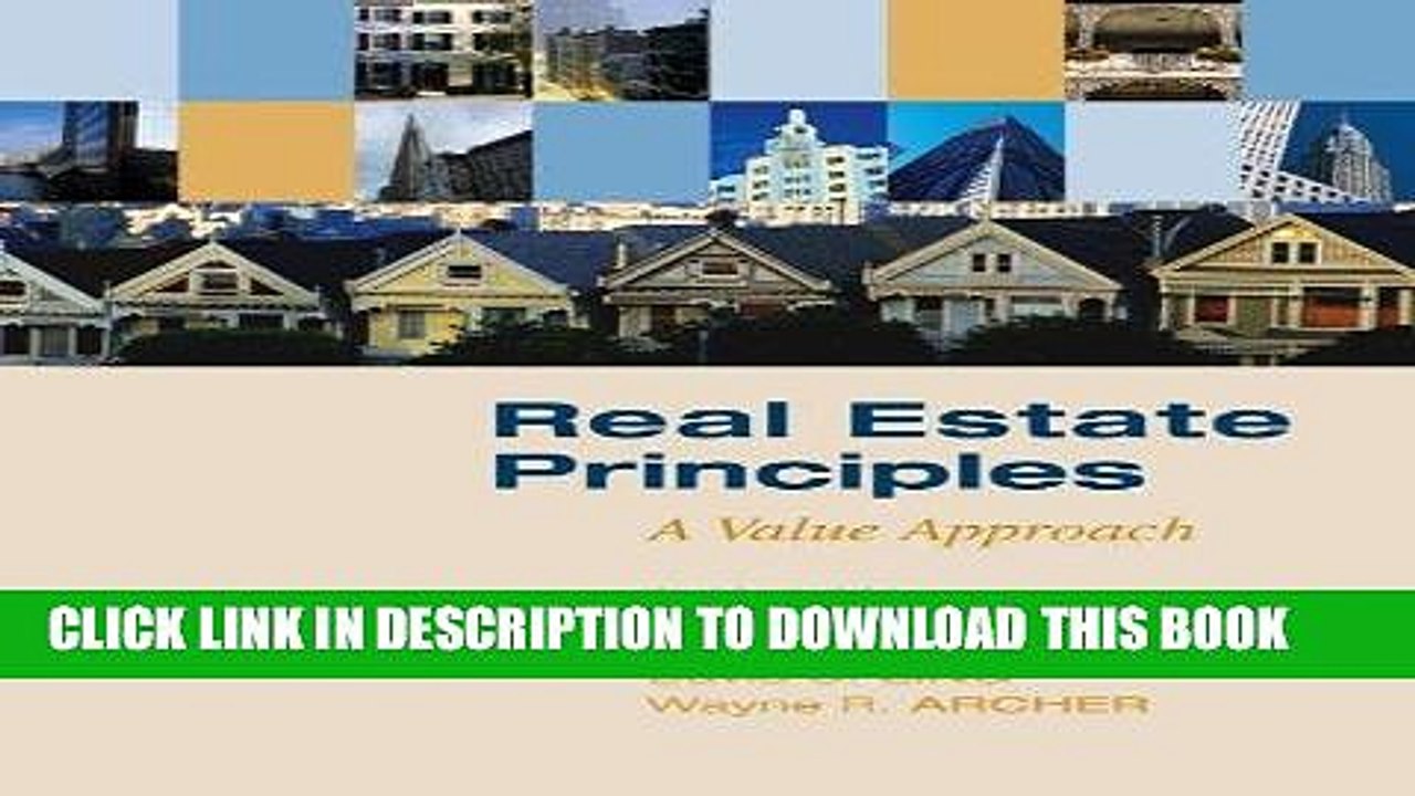 [PDF] Real Estate Principles: A Value Approach (The Mcgraw-Hill/Irwin Series in Finance,