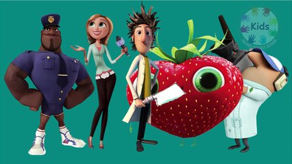 Cloudy with a Chance of Meatballs | Finger Family Song | Songs For children