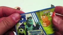 Monsters University kinder Joy surprise eggs unwrapping toys