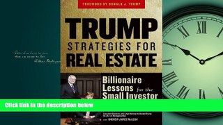 READ book Trump Strategies for Real Estate: Billionaire Lessons for the Small Investor BOOOK ONLINE