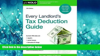 READ THE NEW BOOK Every Landlord s Tax Deduction Guide BOOOK ONLINE