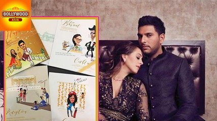 Yuvraj Singh & Hazel Keech's Wedding Invitation Card OUT! | Bollywood Asia