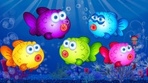 Finger Family 3D Rhymes | Finger Family Fish Cartoons for Children Nursery Rhymes