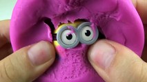Play-Doh Surprise Eggs Disney Frozen Peppa Pig Hello Kitty Despicable Me Toy with Eyes and Hats