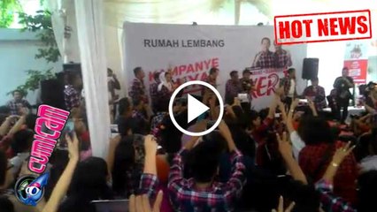 Dihibur Musisi Rap, Ahok-Djarot Ikutan Berjoget - Cumicam 28 November 2016
