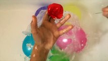 Learn Colours Wet Balloons compilation-Color Flower Finger Balloon Nursery Rhymes