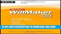 [READ] Kindle Quicken Willmaker Plus 2008 Edition: Estate Planning Essentials (Book with CD-ROM)