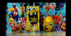 ★9 Spongebob Squarepants Toys Unboxing Kinder Surprise Egg Opening