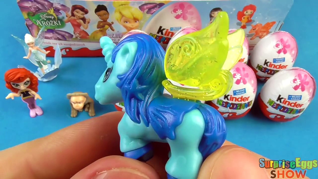12 Jajko Niespodzianka Kinder Surprise Disney Fairies eggs Kinder Niespodzianki Wrozki Jajka new