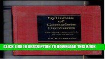 [PDF] Syllabus of Complete Dentures Popular Online