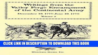 Best Seller Writings from the Valley Forge Encampment of the Continental Army: December 19,