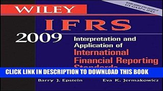 [FREE] Ebook Wiley IFRS 2009: Interpretation and Application of International Accounting and