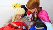 Em Bé Người Nhện vs Phù Thủy Maleficent vs Pikachu Chơi đùa cùng Nữ Hoàng ELSA, & Anna