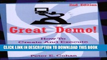 [PDF] Great Demo!: How To Create And Execute Stunning Software Demonstrations Full Online