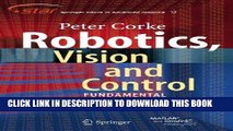 KINDLE Robotics, Vision and Control: Fundamental Algorithms in MATLAB (Springer Tracts in Advanced
