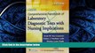 FAVORIT BOOK Davis s Comprehensive Handbook of Laboratory and Diagnostic Tests With Nursing
