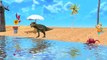 Dinosaur Vs Crab Funny Fight Compilation | Crab Biting Dinosaur | 3D Cartoon Short Movie