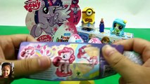My Little Pony Kinder Surprise Eggs with Equestria Girls Pinkie Pie Rainbow dash