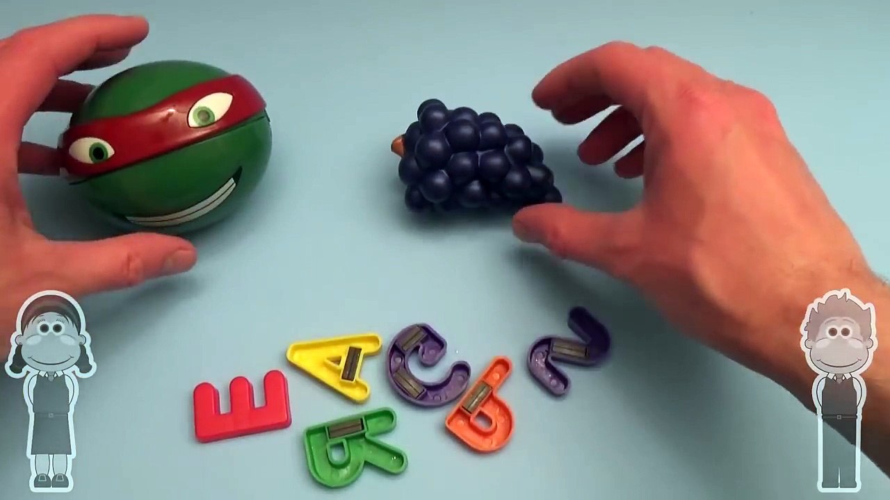 Spider Man Surprise Egg Word Jumble! Spelling Fruits and Veggies! Lesson 18