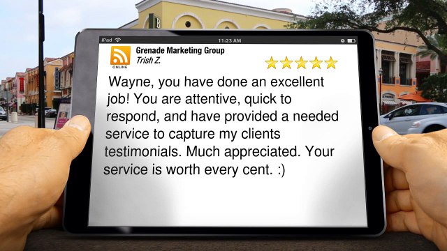 Grenade Marketing Group Grove CitySuperbFive Star Review by Trish Z.